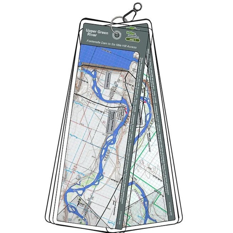 Troutmap River Maps Wyoming – Upper Green River