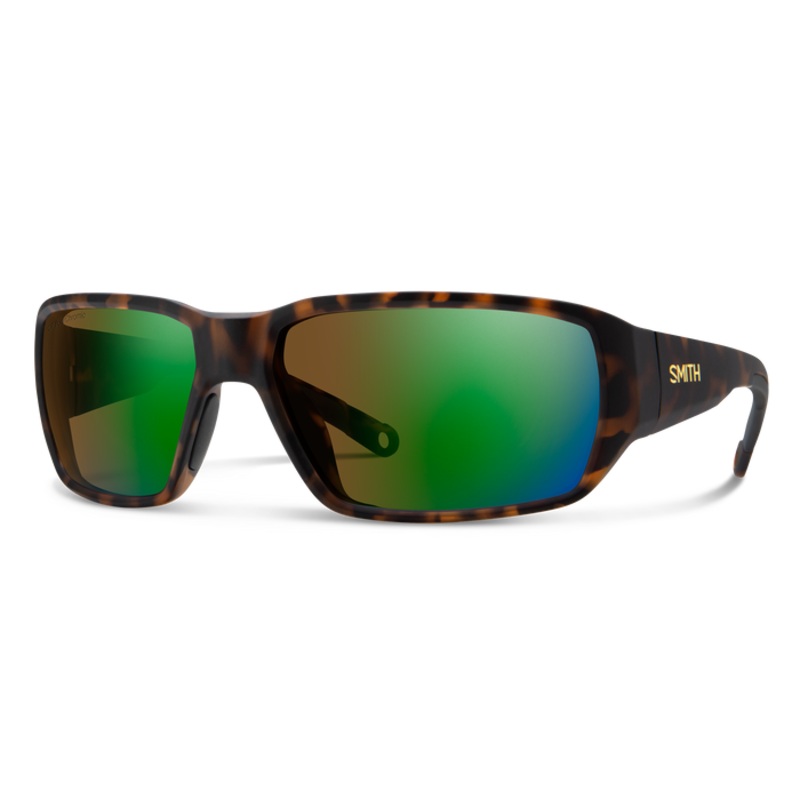 Smith Hookset Sunglasses – Matte Tortoise Frame | ChromaPop Glass Polarchromic Brown Green Mirror Lens