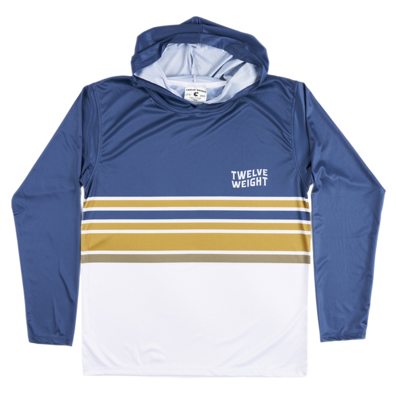 Twelve Weight SUNwt Hoodie|Engineered Stripe|Floral Camo|Rugby Stripe|Large|Medium|Small|XL|XXL