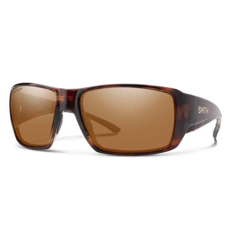 Smith Guide’s Choice XL Sunglasses – Tortoise / Glass Polarchromic Copper Mirror Lens