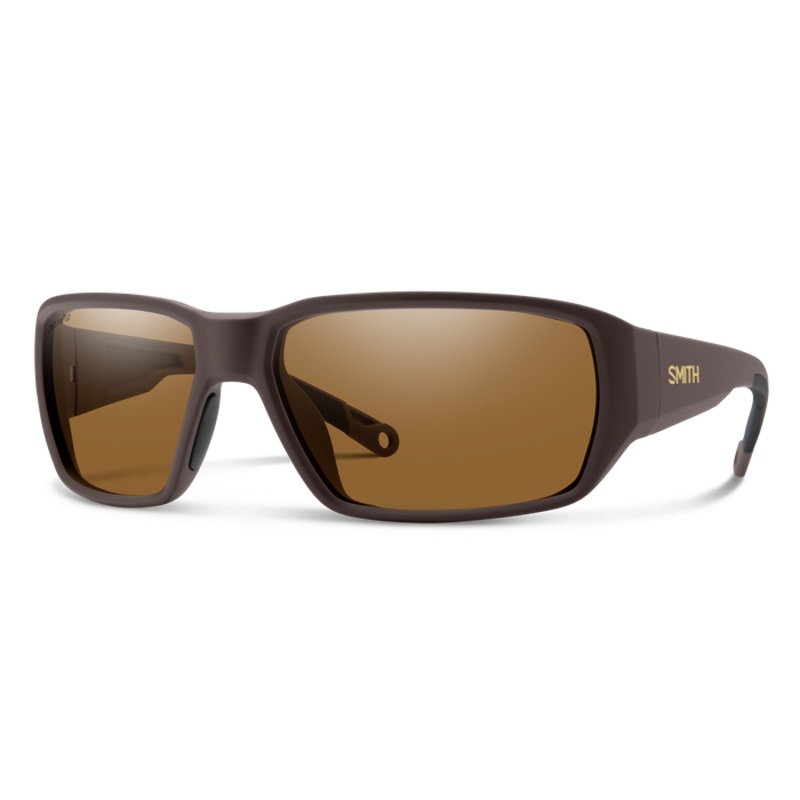 Smith Hookset Sunglasses – Matte Mississippi Mud | ChromaPop Glass Polarized Brown Lens