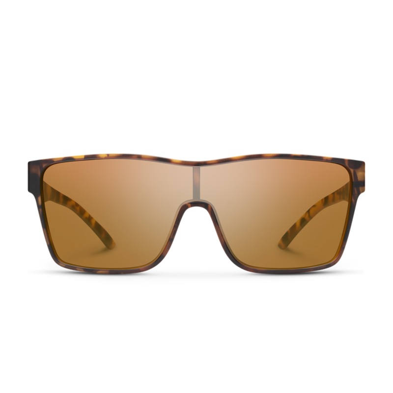Suncloud Biff Sunglasses – Matte Tortoise Frame Polarized Brown Lens