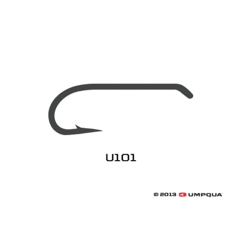 Umpqua U-Series U101 Nymph Hooks – 50 Pack