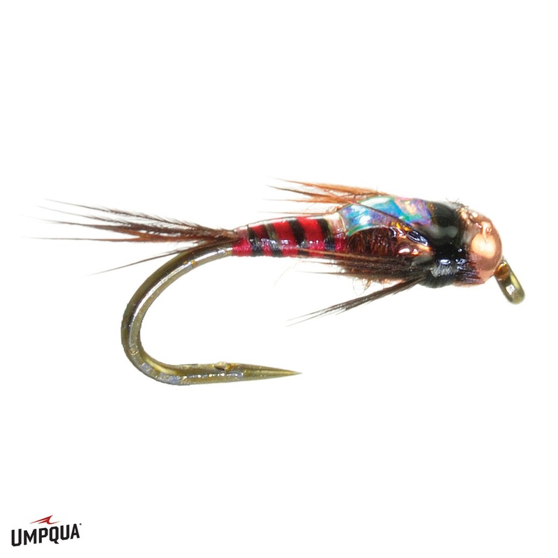 Two Bit Hooker – Umpqua Fly|Red|Green|Size 14|Size 16|Size 18