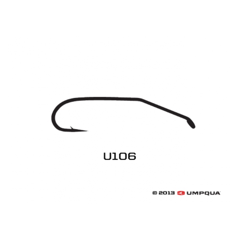 Umpqua U-Series U106 Nymph / Streamers Hooks – 50 Pack