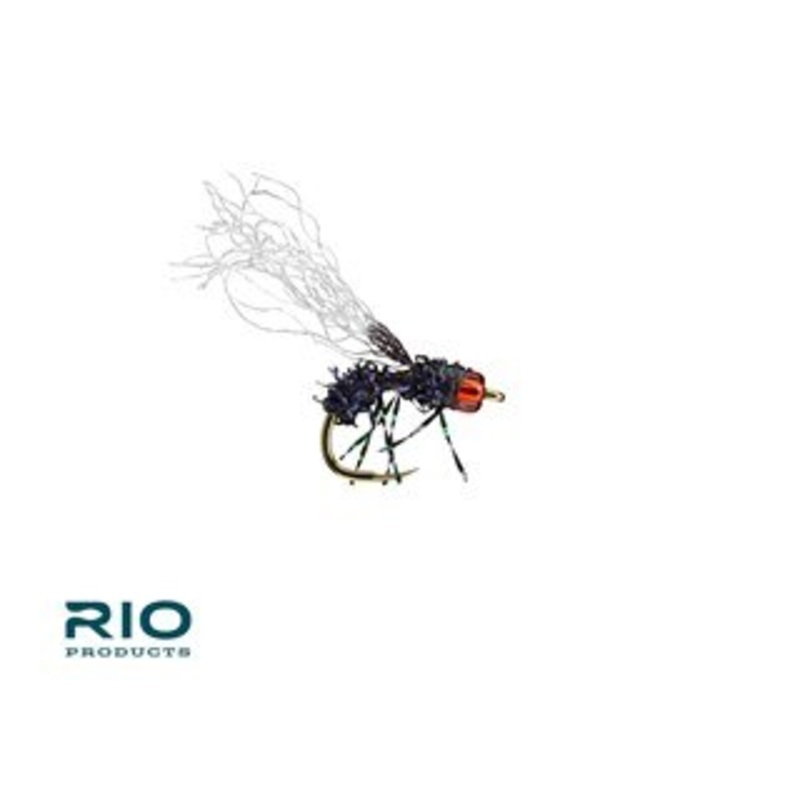 Anty Raid – RIO Fly|Glass Bead – Black/Red|Glass Bead – Cinnamon|Size 16