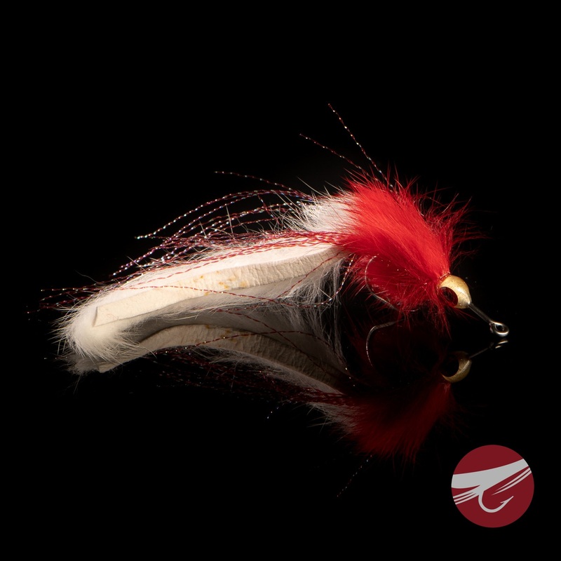 Barry’s Pike Fly – Umpqua Fly|Black|Chartreuse|Red
