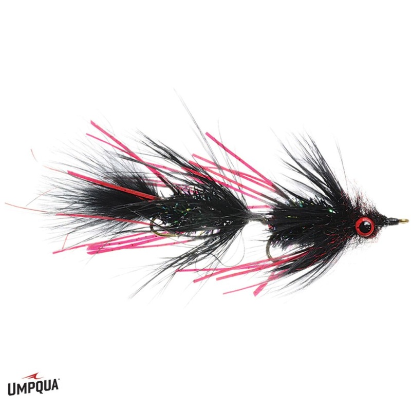 Circus Peanut – Umpqua Fly|Black-Blood|Olive|White