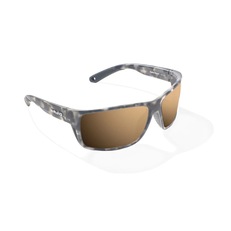 Bajo Bales Beach Sunglasses – Gray Rock Matte Frame / Copper Glass Lens