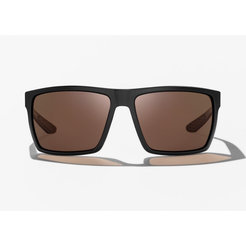 Bajo Stiltsville Sunglasses – Black Matte Frame / Copper Polycarbonate Lens