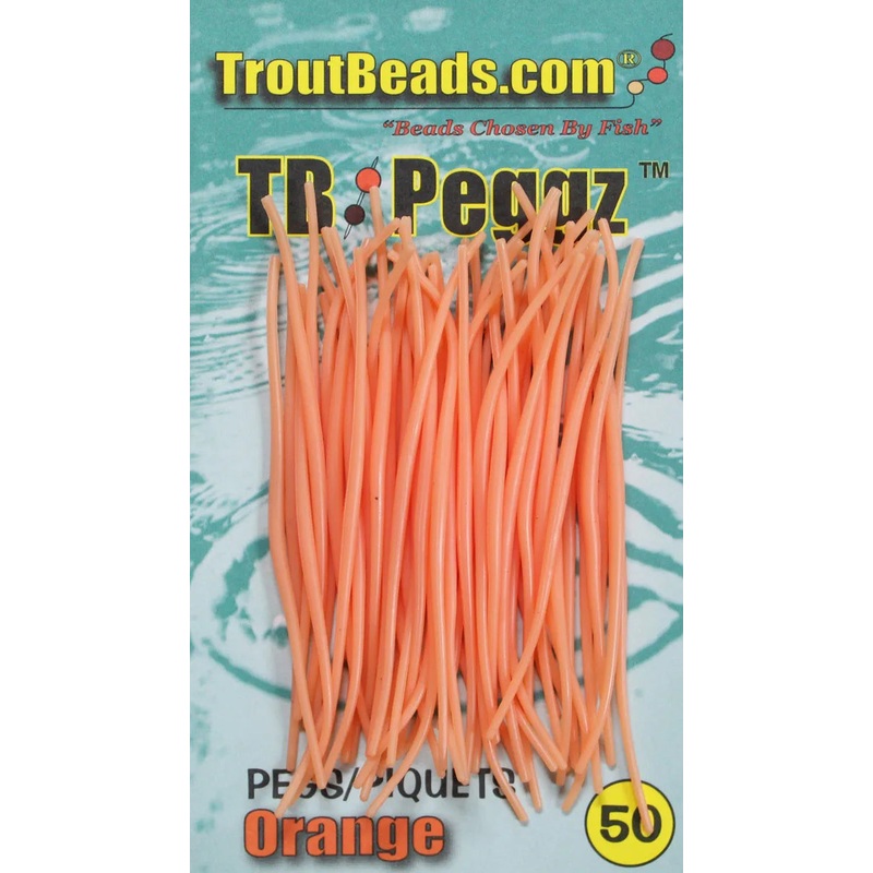Trout Beads Peggz|Orange|Red|White|Pink