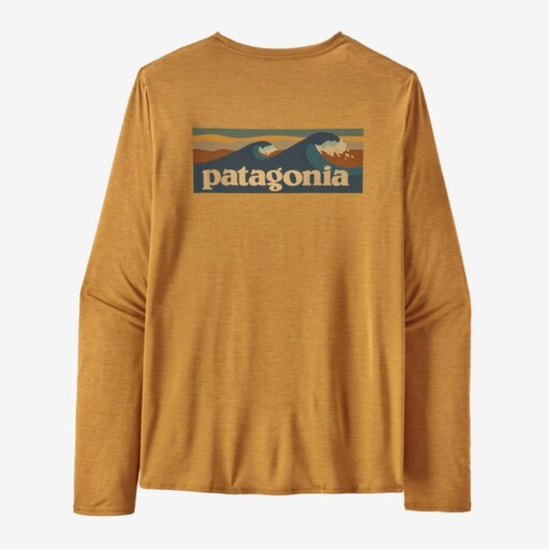 Patagonia Men’s Long-Sleeved Capilene Cool Daily Graphic Shirt – Waters