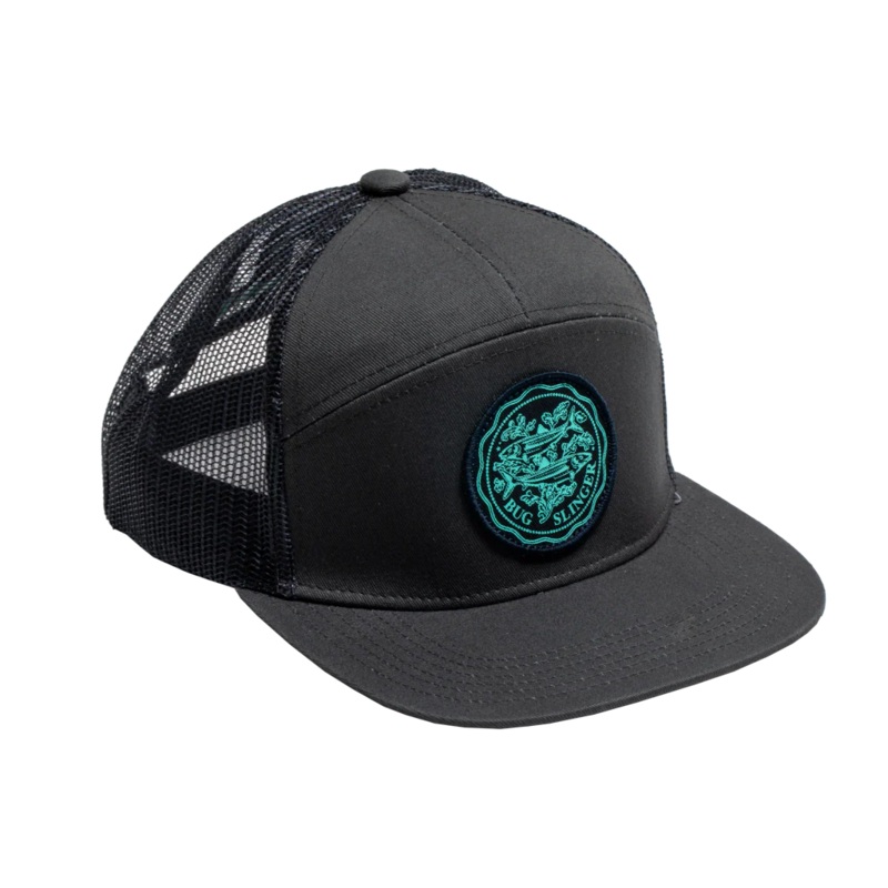 Bote Bug Slinger Bonefish Trucker Flat Brim Hat