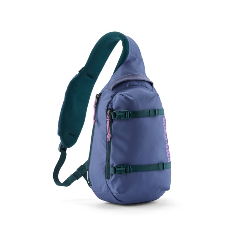 Patagonia Atom Sling 8L|Current Blue|Noble Grey|Splashing Seas: Wing Grey
