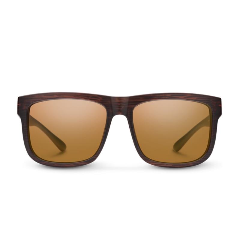 Suncloud Quiver Sunglasses – Matte Burnished Brown Frame | Polarized Brown