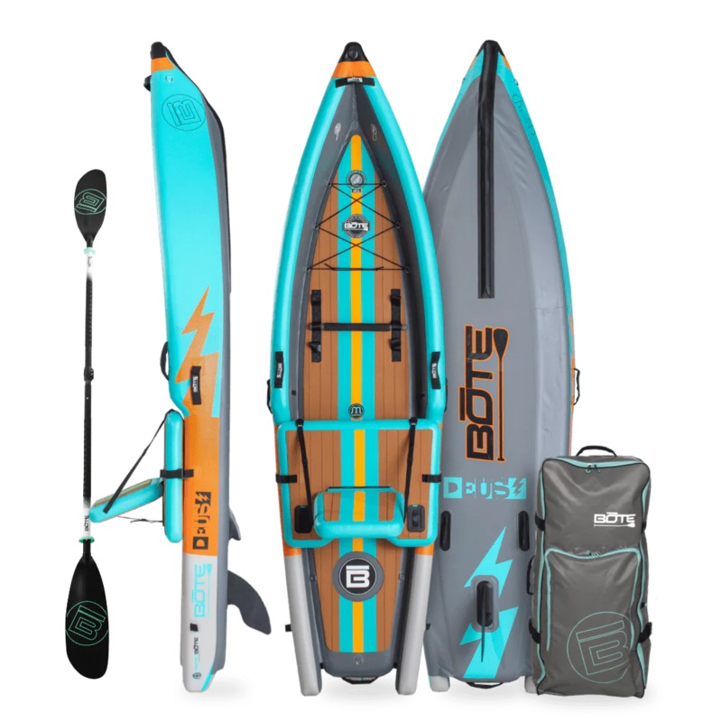 Bote DEUS Aero 11 Native Aqua Inflatable Kayak