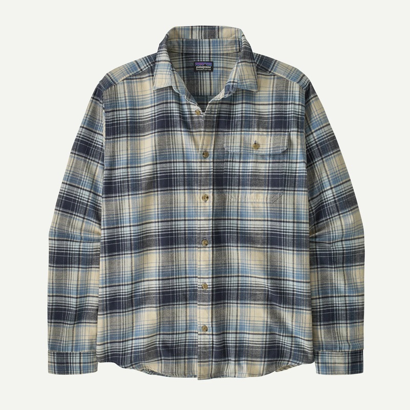 Patagonia Men’s Long-Sleeved Lightweight Fjord Flannel Shirt