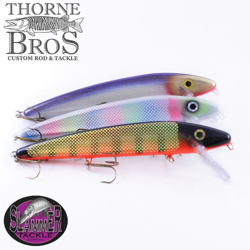 Slammer 10 Minnow|TB Holo Ball Licker|TB Holo Hot Mustard|TB Holo Lemon Head|TB Holo Mother Of Pearl|TB Holo Vermillion Guide|TB Gold Tennessee Shad|TB Charged Cisco|TB Blackhead Firetiger|TB Cisco|TB Holo Silver|TB Holo Gold|TB Blackhead Jailbird|TB Supe