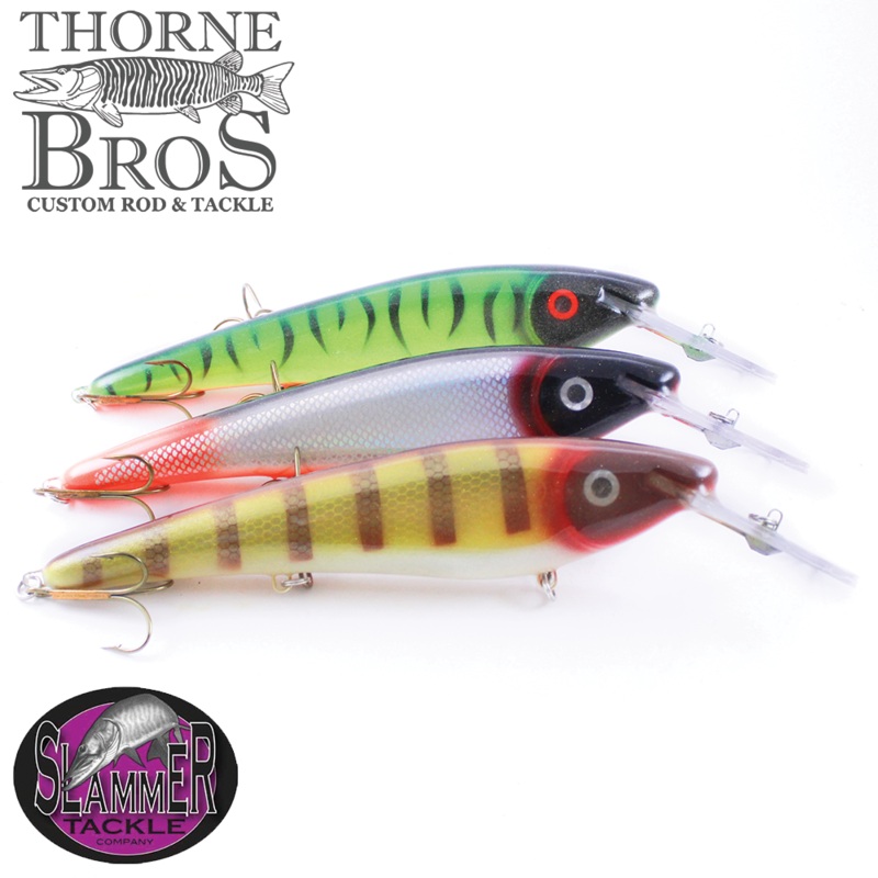 Slammer 10 Shallow Shad|TB Blackhead Firetiger|TB Gold Tennessee Shad|TB Yellow Walleye|TB Charged Cisco|Golden Shiner|Minnesota Cisco|Shiner|Sucker|Walleye|Halo Shiner|Halo Sucker|Perch