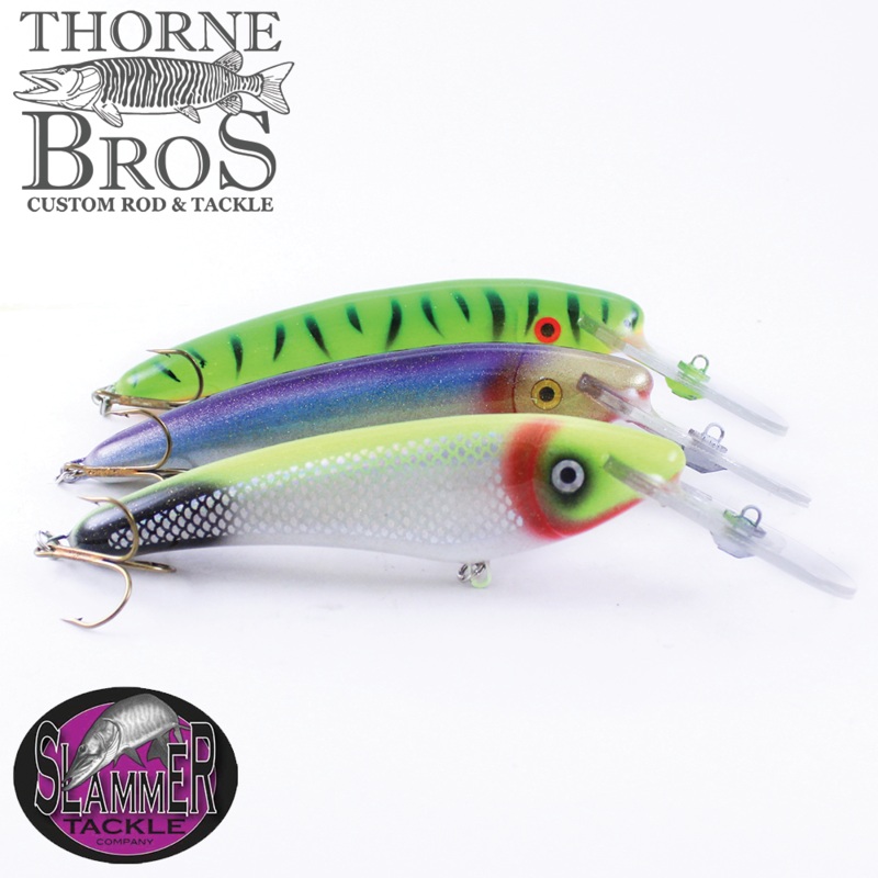 Slammer 6 Deep Shad|TB Bluegill|TB Holo Lemon Head|TB Michigan Perch|Firetiger|Golden Shiner|Minnesota Cisco|Perch|Shiner|Sucker|Walleye