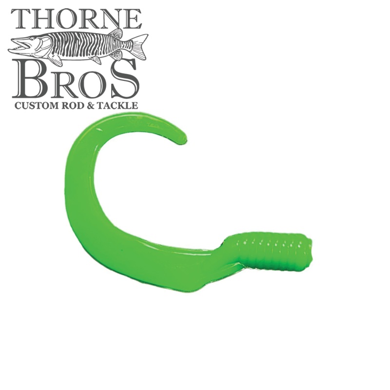 Esox Assault Killer Tails|Small|Large|Black|Flowage Green|Chartreuse|Pink|White|Firetiger|Gold Flake|Orange|Copper|Clear Holo|Purple|Blue