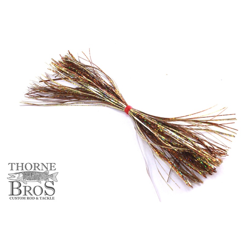 Skirt-Thorne Brothers Pre-Tied Tinsel Skirt-Holographic Tinsel