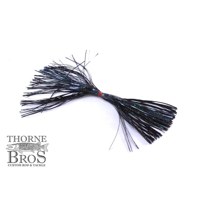 Skirt-Thorne Brothers Pre-Tied Tinsel Skirt-Holographic Tinsel