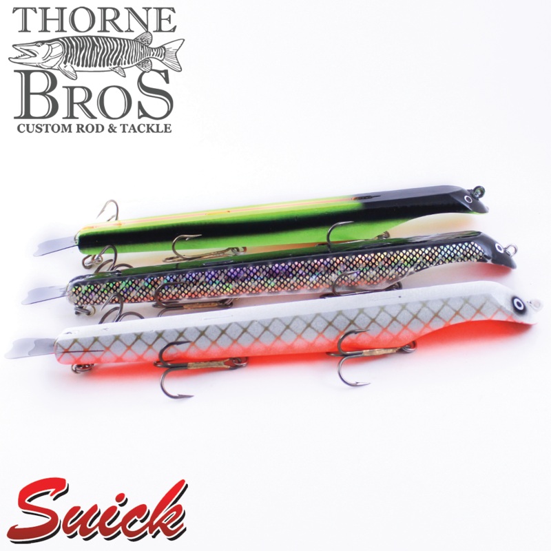 Suick Magnum Thriller 12|Perch|Sucker|Chart Bandit|Cisco|Holo Sucker|Yellow Perch|Night Hawk|Bronze Perch|Weighted|Unweighted