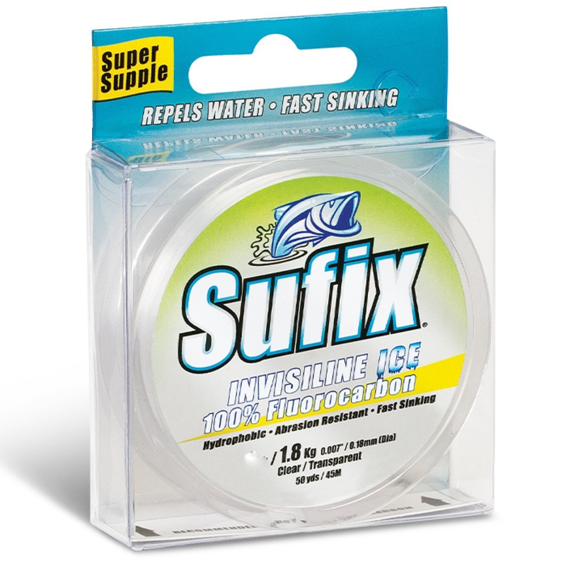 Sufix InvisiLine Fluorocarbon|2 lb|3 lb.|4 lb.|5 lb.|6 lb.|7 lb.|8 lb.