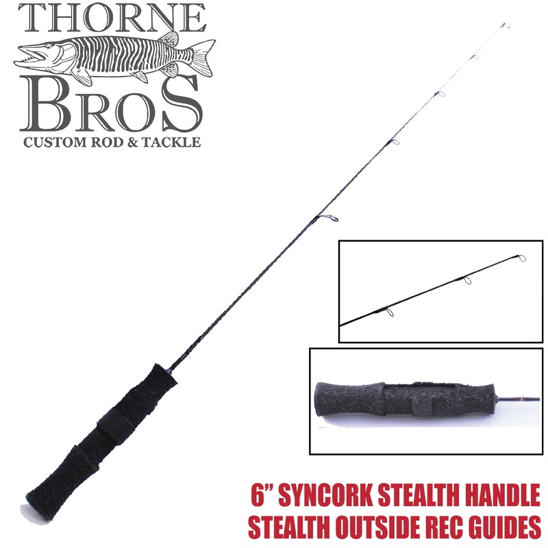 Thorne Bros Custom Ice Rod –  Perch Sweet Heart Options