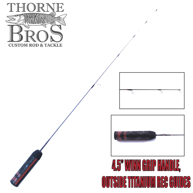 Thorne Bros Custom Ice Rod – Power Noodle Options