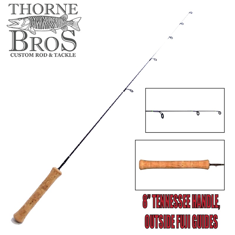 Thorne Bros Custom Ice Rod –  Walleye Medium Heavy Sweet Heart Options