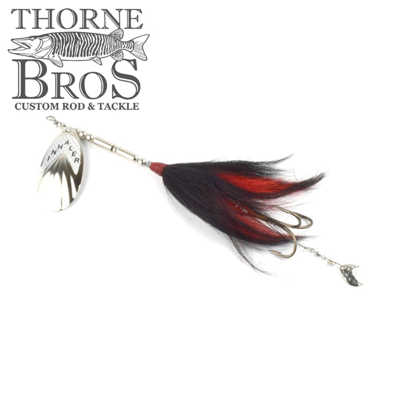 Inhaler 70 Bucktail|Nickel/Black-Red|Nickel/Red-White|Brass/Brown Orange|Brass/Yellow-Red|Chart/Black Chart|Chart/Green Chart|Orange/Black Red