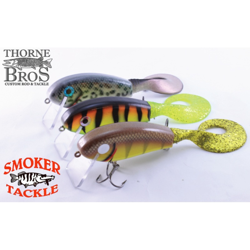 Smoker Squirrely 4.5 SS|Perch|Sucker|True Gill|Crappie|Firetiger|Fluorescent Bluegill|Shad|Walleye|Whitefish
