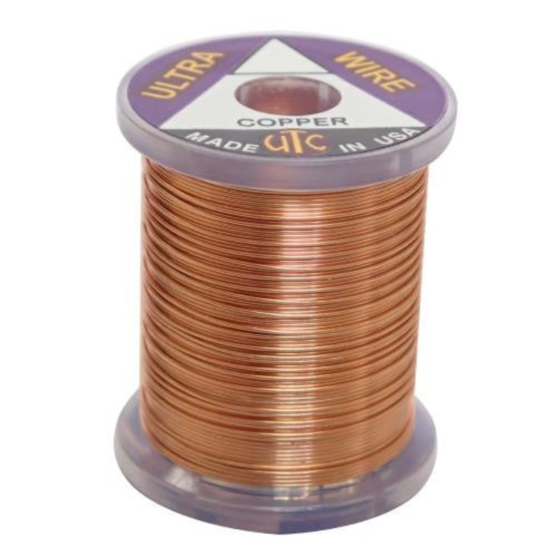 Ultra Wire Brassie|Gold|Silver|Copper|Red|Black|Chartreuse|Brown|Blue|Hot Orange|Sculpin Olive|Green Metallic|Pink|Purple