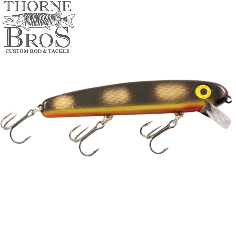 Bucher Shallow Raider 5|Black Perch|Chartreuse Pikey|Crappie|Firetiger|Miller Perch|Natural Perch|Shimmer Shad|Sucker|Tennessee Shad|Walleye|Hot Perch|Sunset|Grape Flame