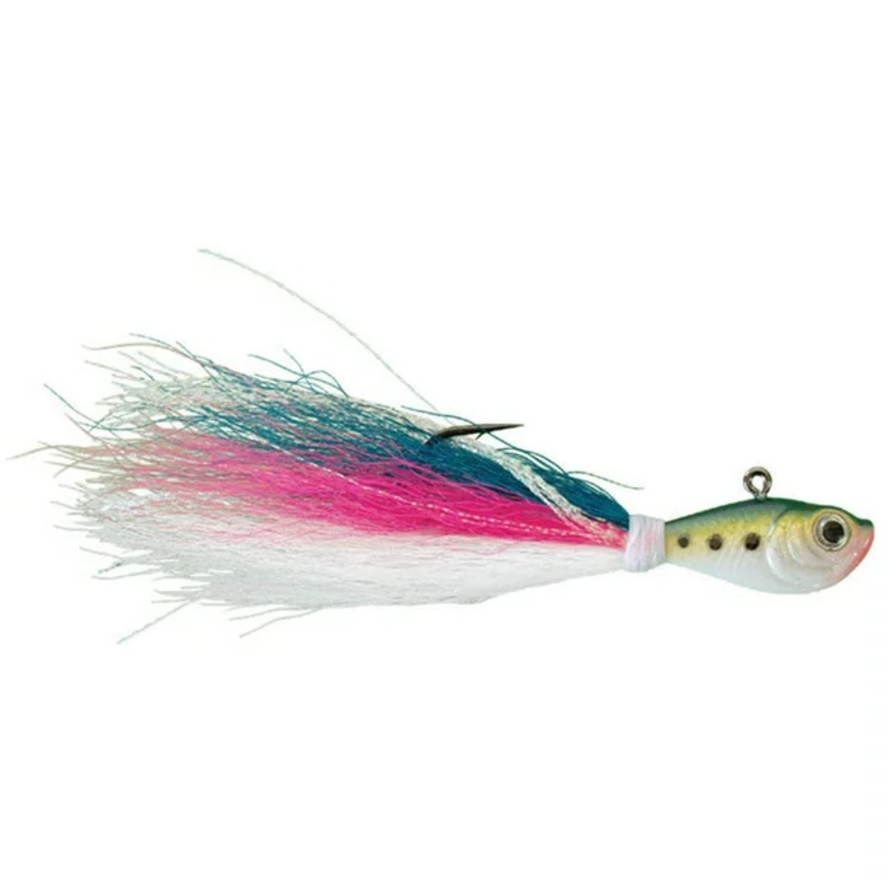 Spro Prime Bucktail Jig|1/2 oz|1/4 oz|3/4  oz|3/8 oz|1.5 oz.|2 oz.|Bunker|Chartreuse|Dark Shad|Glow|Pink|Spearing Blue|White|Red/White