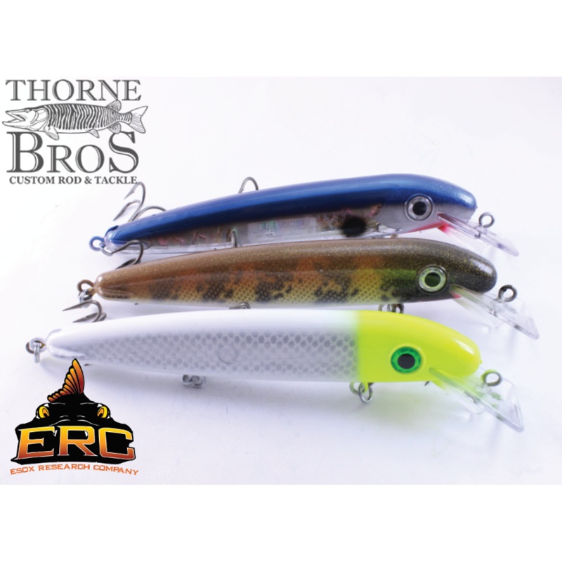 ERC Double D|Big Flash|Original|Blonde Bombshell|Fire Perch|Metallic Carp|Shad|Glitter Shiner|Glitter Walleye|Hot Whitefish|Lemonhead