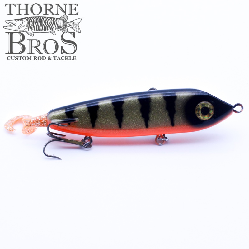 ERC Squirrely Hellhound|9″|14″|TB Custom Gold Shiner|TB Custom Hot Bullhead|TB Custom Copper Sucker Blackhead|TB Custom Holo Finlander|TB Custom Hot Perch|TB Custom Canadian Crush|TB Custom Orange Belly Perch|TB Custom Prism Iridescent Perch|TB Custom Sil
