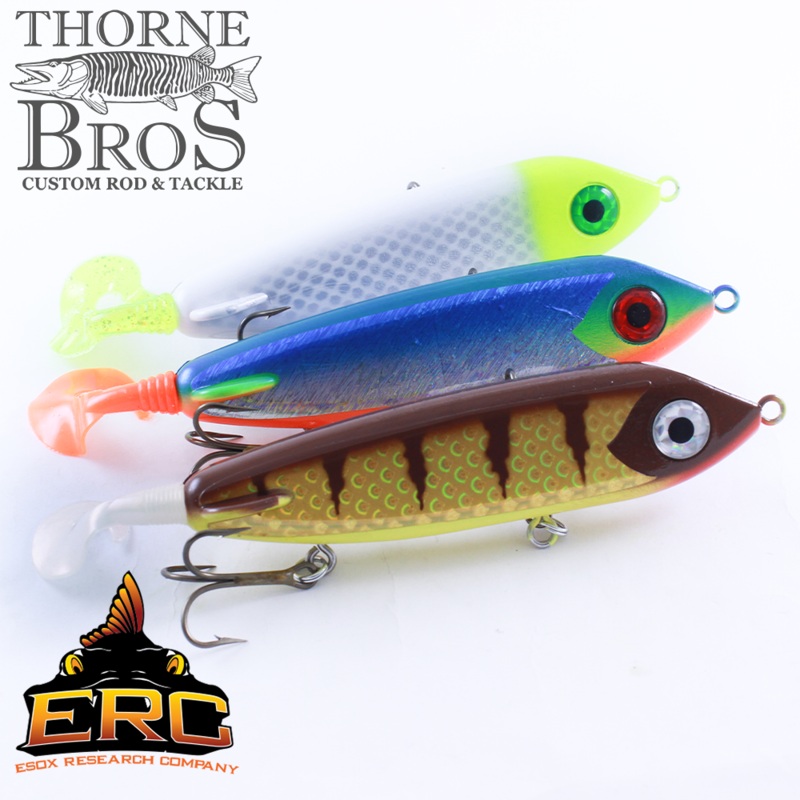 ERC Squirrely Hellhound|9″|14″|TB Custom Gold Shiner|TB Custom Hot Bullhead|TB Custom Copper Sucker Blackhead|TB Custom Holo Finlander|TB Custom Hot Perch|TB Custom Canadian Crush|TB Custom Orange Belly Perch|TB Custom Prism Iridescent Perch|TB Custom Sil