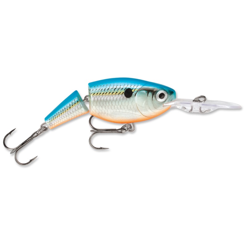 Rapala Jointed Shad Rap|05|Blue Shad|Chartreuse/Black|Clown|Craw|Firetiger|Green Tiger UV|Hot Tiger|Perch|Parrot|Pink Tiger UV|Shad|Silver Shad|Black Wonderbread|Fruit Punch|Glow Pink Squirrel|Voodoo Haze