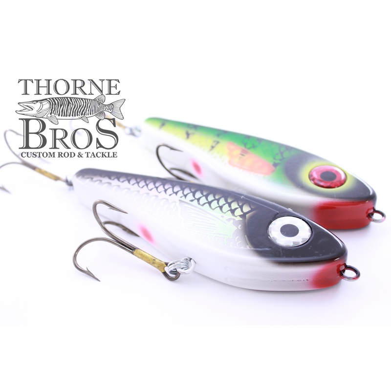 Musky Mania Magic Maker|Black Perch|Firetiger|Glitter Walleye|Glitter Perch|Holoform Perch|Holoform Silver Shiner|Holoform Superman|Lemonhead