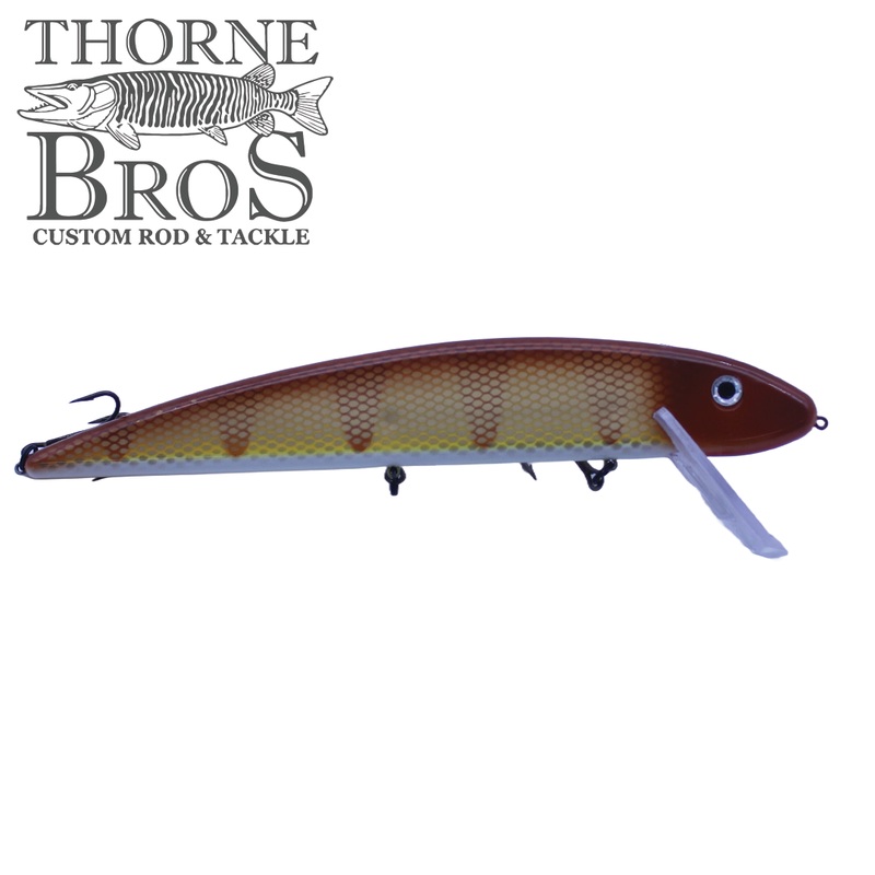 Grandma Lures 13 Crankbait|Brown Perch|Bumblebee|Glitter Perch|Holo. Darter|Holo. Gold Shiner/Orange|Holo. Mother of Pearl|Holo. Muskie|Holo. Redhorse|Neon Shad|Perch|Tennessee Shad|LG Holo. Supershad|Prism Black Widow|Prism Black/Gold|Prism Black/Silver|