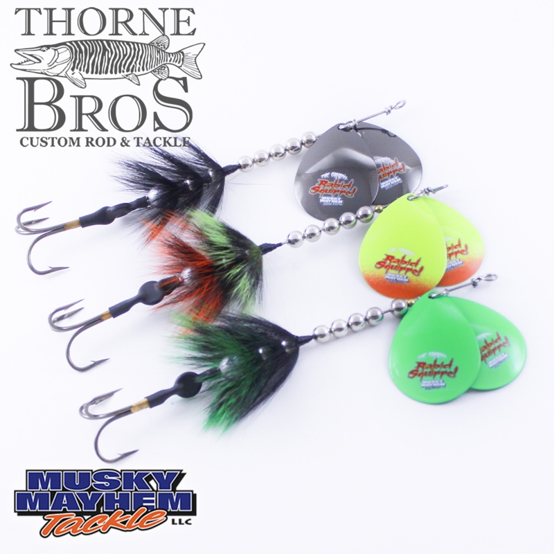 Musky Mayhem Rabid Squirrel 5 – Double Blades