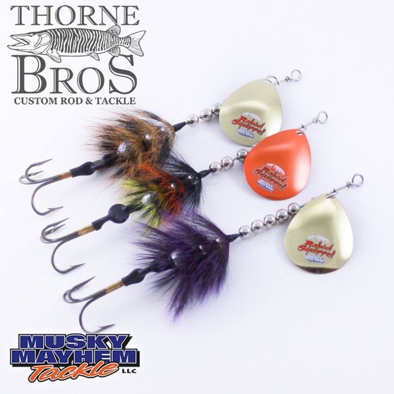 Musky Mayhem Rabid Squirrel 5 – Single Blade