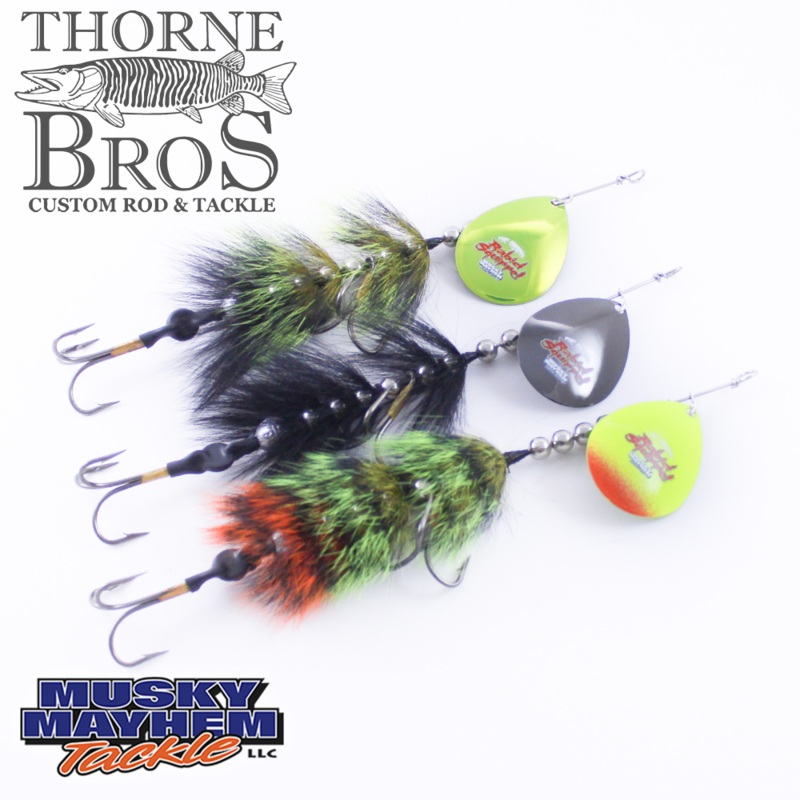 Musky Mayhem Rabid Squirrel 8 – Single Blade