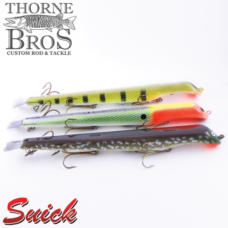 Suick Frankensuick 14|TB Custom Black Flash|TB Custom Bronze Perch|TB Custom Charged Lemonhead|TB Custom Charged Cisco|TB Custom Forrest Cisco|TB Custom Glitter Shiner|TB Custom Rainy Walleye|TB Custom Mother Of Pearl|TB Custom TN Shad|Electric Crappie|Fi