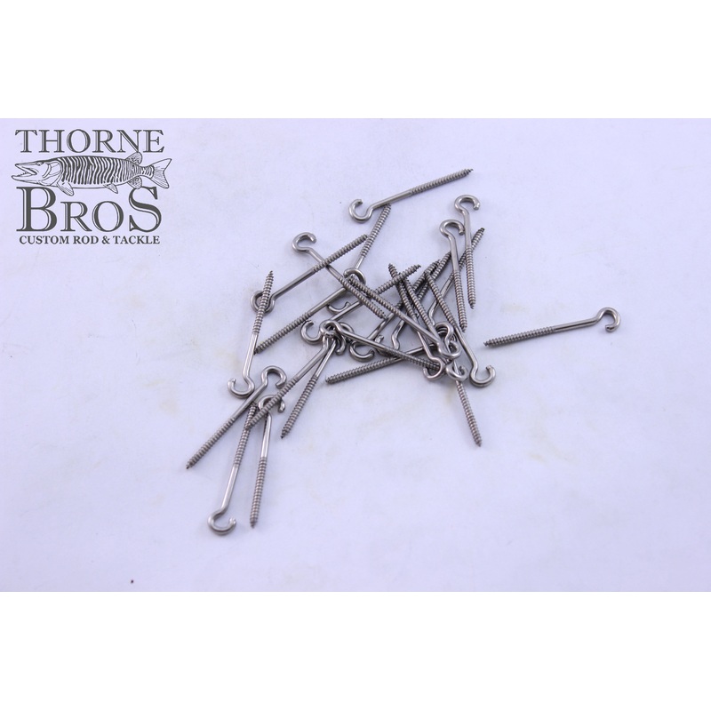 TB Screw Eyes (25pk)|1″ .072 SS|1-1/2″ .072 SS|1-1/4″ .072 SS|1-7/16″ .072 SS|13/16″ .092 SS|3/4″