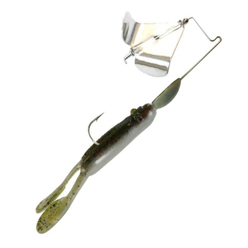 Big Bite Tour Toad Buzzbait|1/4oz.|3/8oz.|Gold/Black|Silver/Watermelon Red Ghost