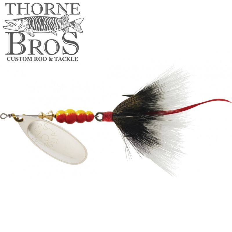 Mepps Aglia Spinner – w/ Tail 1/4 & 1/2